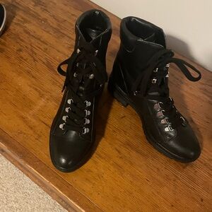 Never worn, Bleecker & Bond, black boots